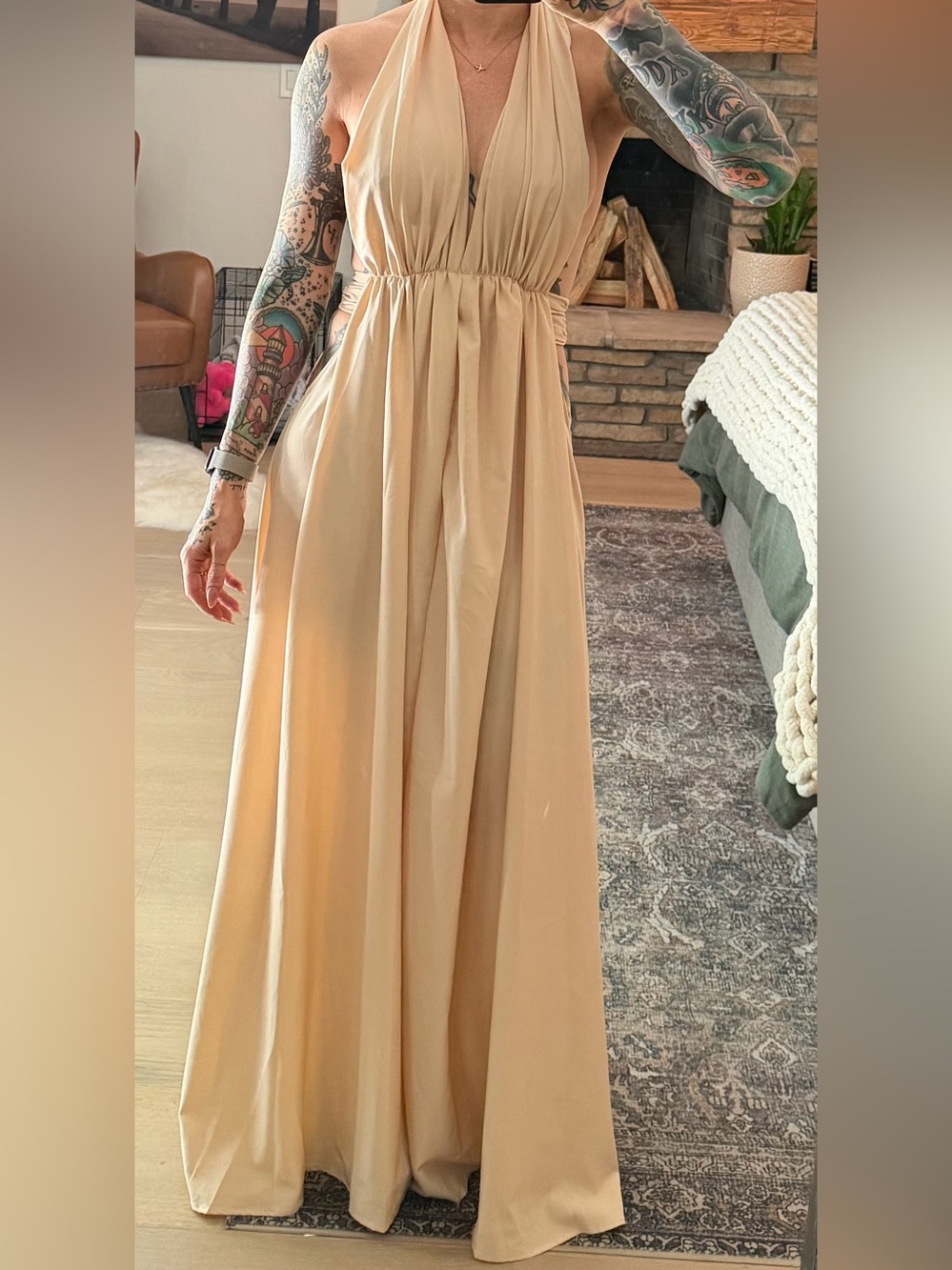 Flowy formal dress